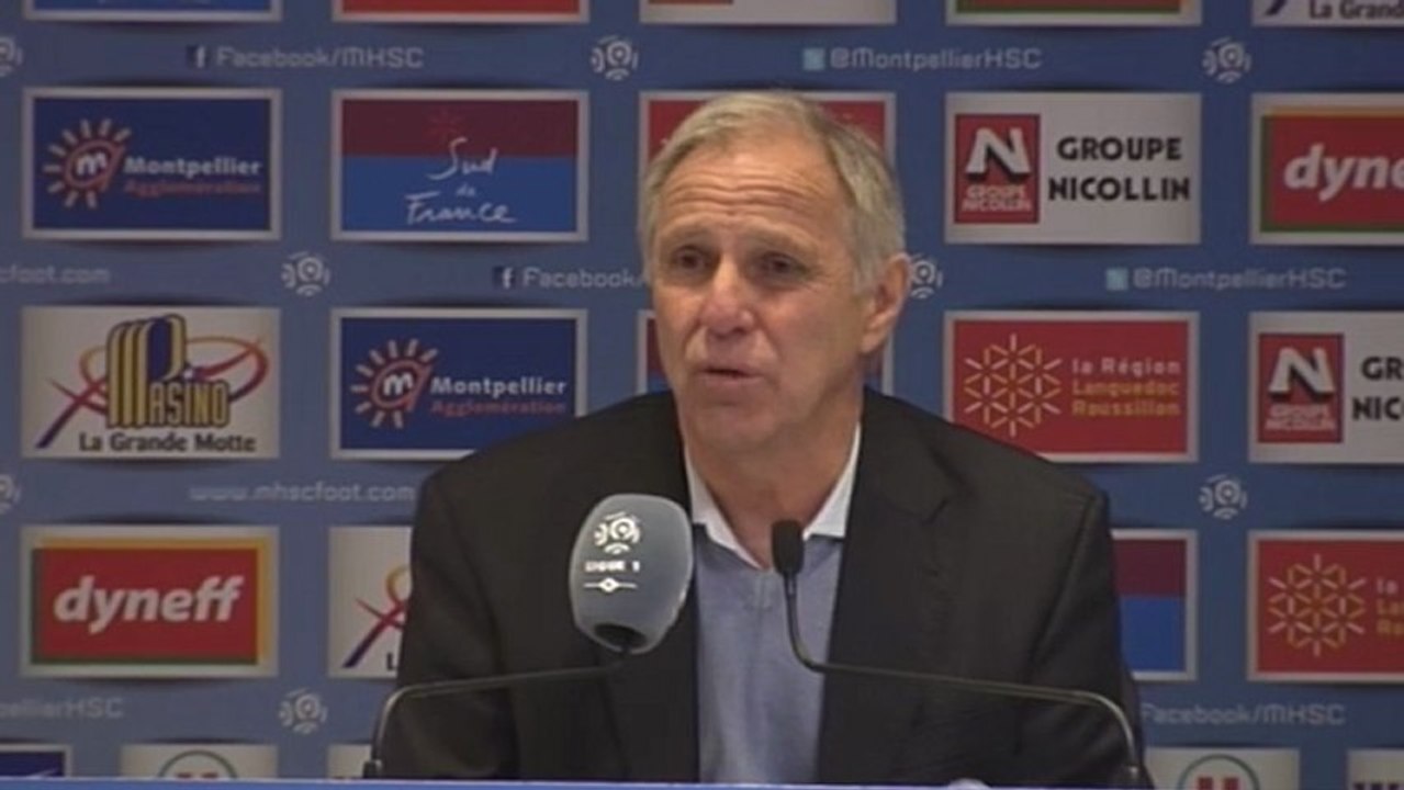 René Girard après MHSC 1-0 ASNL (J25)