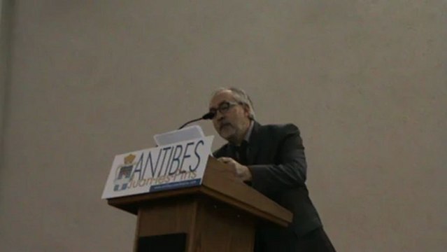 Forum Psy à Antibes le 26-01-2013 Vivre sa vie jusqu'à sa mort Intervention de Ph De Georges