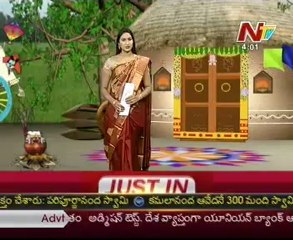 Minister D Sridhar babau talking to media on T state