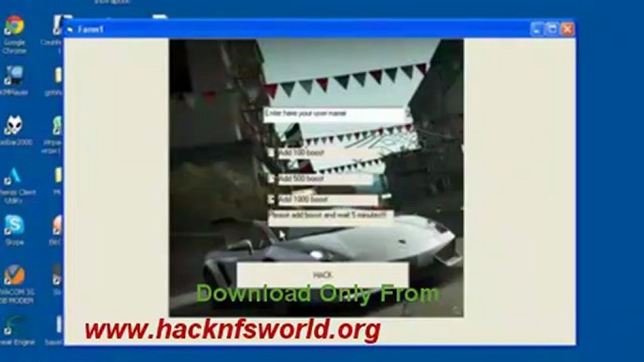 NFS WORLD BOOST HACK~WORKING