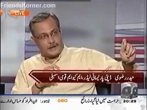 Altaf Hussain Exposing TV Anchors