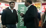 Vishal Dhawan ( Deputy General Manager - Marketing Pearson) talking with Jeevey Pakistan