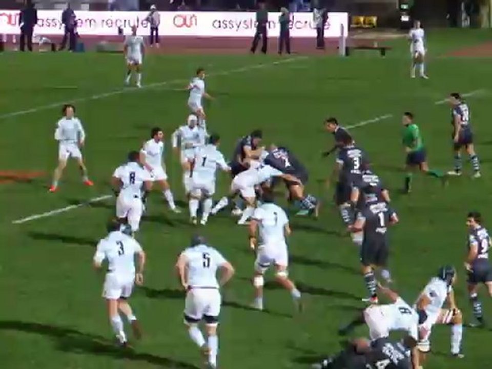 racing metro 92 vs bayonne fevrier 2013