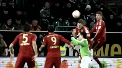 Bayern, gran gol in rovesciata di Mandzukic