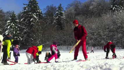 Rose sur des skis - Hiver 2013