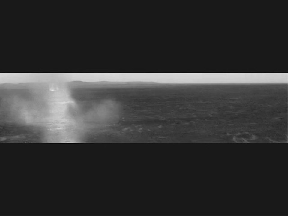 mini tornades sur mars