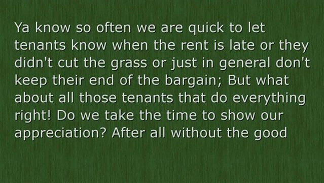 How To Keep Good Tenants In A Real Estate Rental