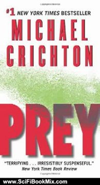 Science Fiction Book: Prey by Michael Crichton