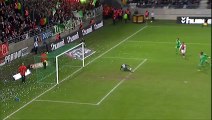 But Gaëtan COURTET (76ème) - Stade de Reims - AS Saint-Etienne (1-1) - saison 2012/2013