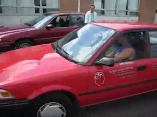 Araç böyle park edilir