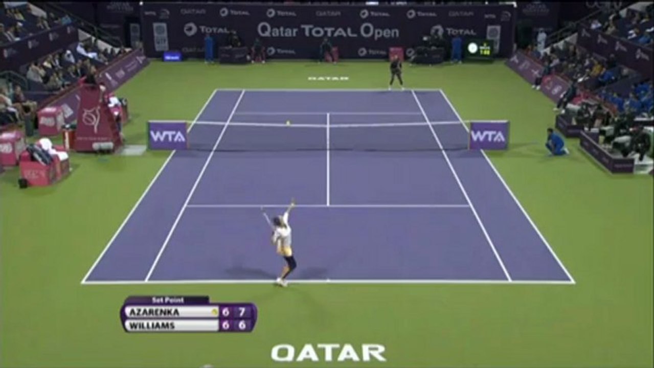 Doha: Azarenka holt den Titel, Serena dennoch die neue Nummer 1