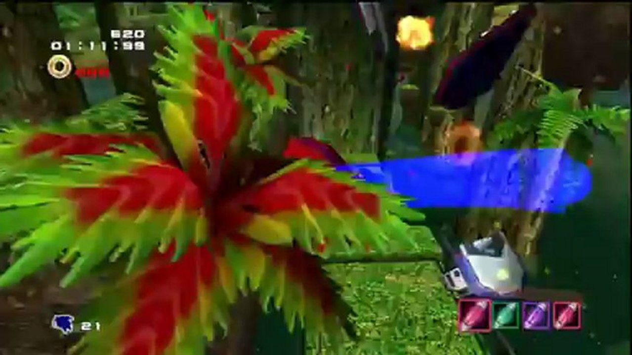 Sonic Adventure 2 Battle - Hero - Sonic : Green Forest - Mission 3 : Trouve le Chao perdu !