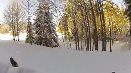 Ski-jo avec Yessenia 17 février 2013