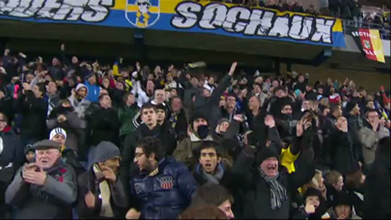 But Cédric BAKAMBU (82ème) - FC Sochaux-Montbéliard - Paris Saint-Germain (3-2) - saison 2012/2013