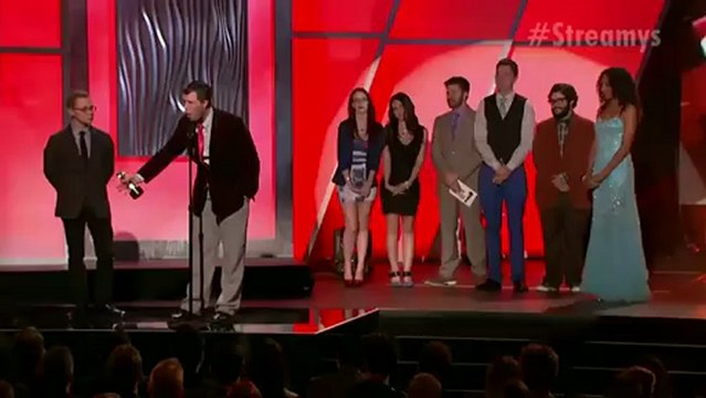 Streamys 2013, Electric City, Best Animated Series, Acceptance Speech