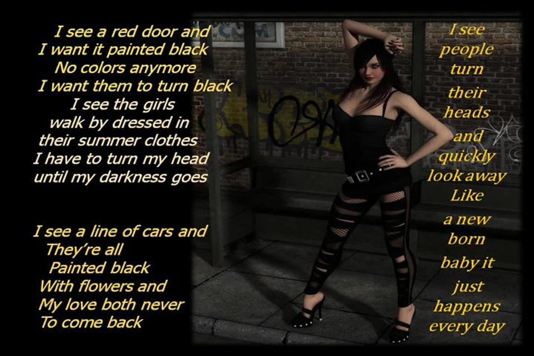 Paint it black GHOST Riders In The Sky