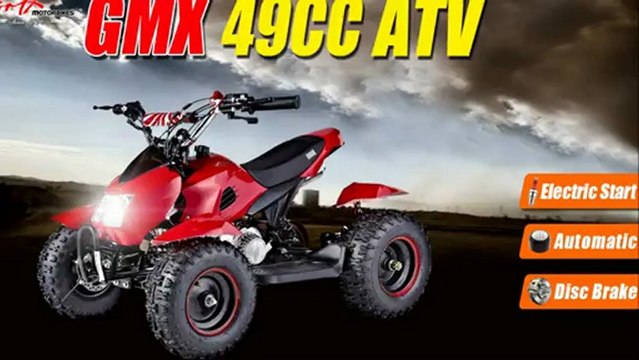 GMX Motorbikes 49cc Kids ATV on sale