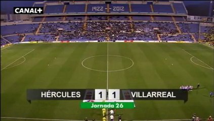 Liga Adelante  Hércules 1  Villarreal  1