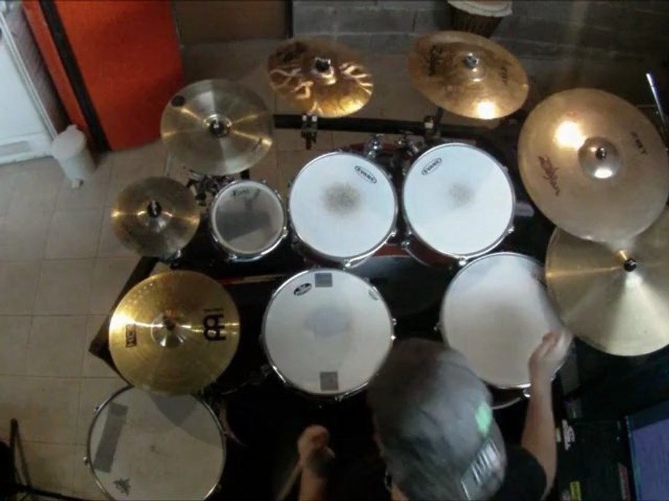 let's get started (Black eyed peas) drum cover