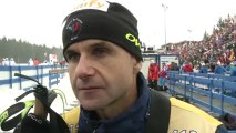 Thierry Dusserre - fin des Mondiaux de Biathlon à Nove Mesto