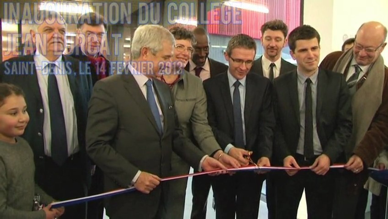 Le collège Jean Lurçat à Saint-Denis