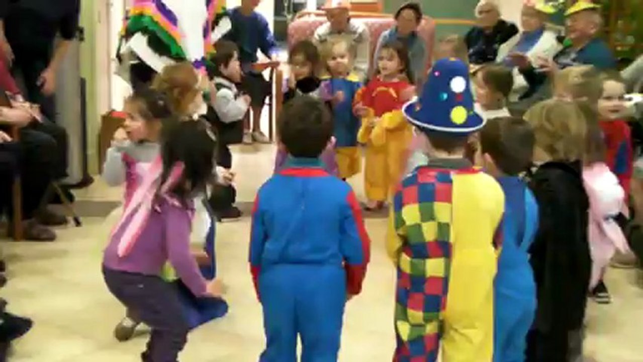 Mardi de gras à la maison de retraite de Loulay