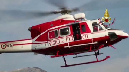 Frosinone - Terremoto, ricognizione aerea 05 (17.02.13)