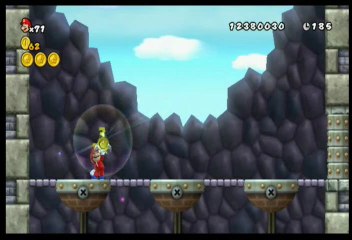 défi n°2-new super mario bros wii-"l'épopée" des pièces étoiles (4/10)