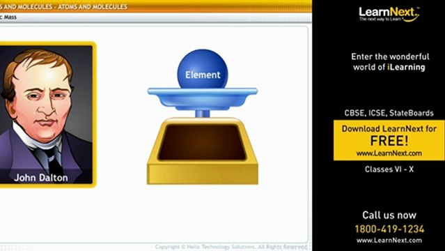 Class IX Atoms and Molecules