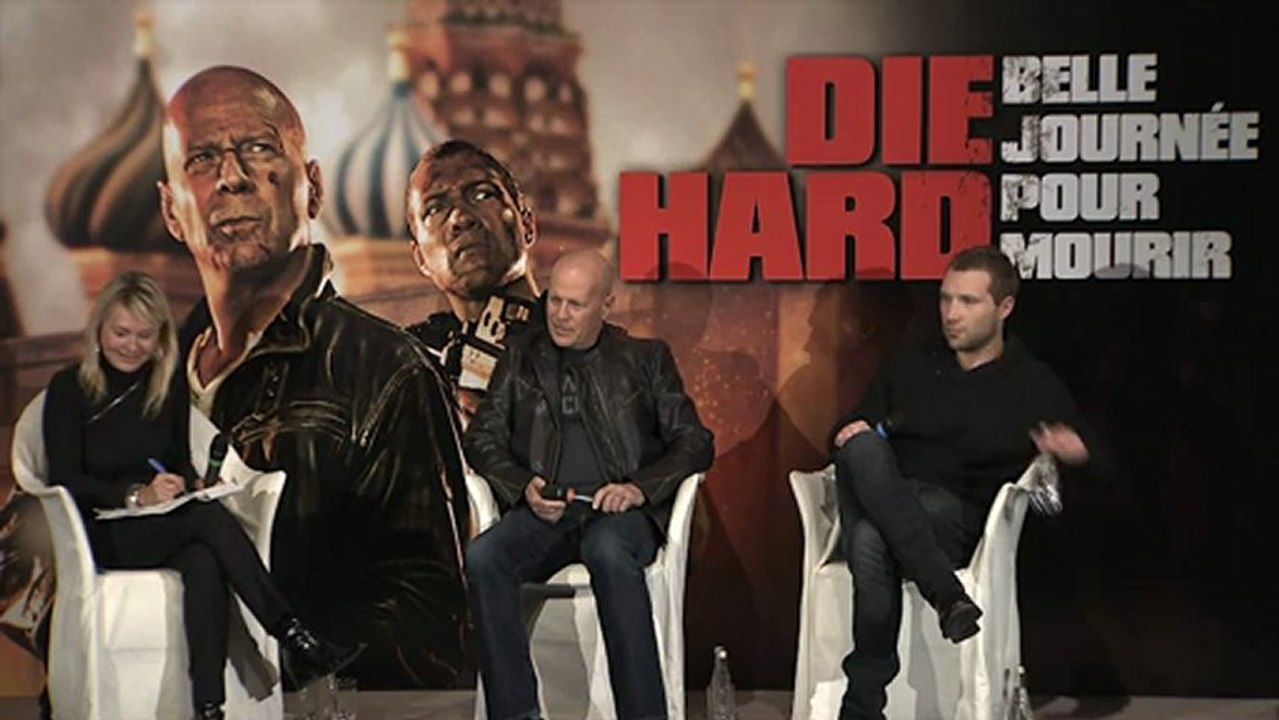 Die Hard : belle journée pour mourir - conférence de presse