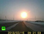 Meteor dash cam_ Amazing video of Russian meteorite ripping through skies