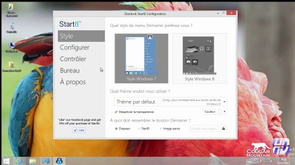 Installer un menu classique sur Windows 8 avec start8