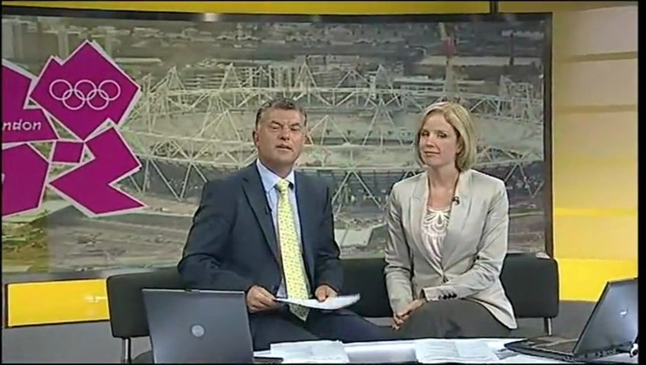 Anglia News Stratford London Olympics 2012 Mountain Biking & Roads Improvements Campaign