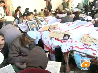 Women stage sit-in against Quetta tragedy