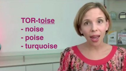 How to Pronounce TORTOISE - 60-sec Quick Fix with (Heather Hansen)
