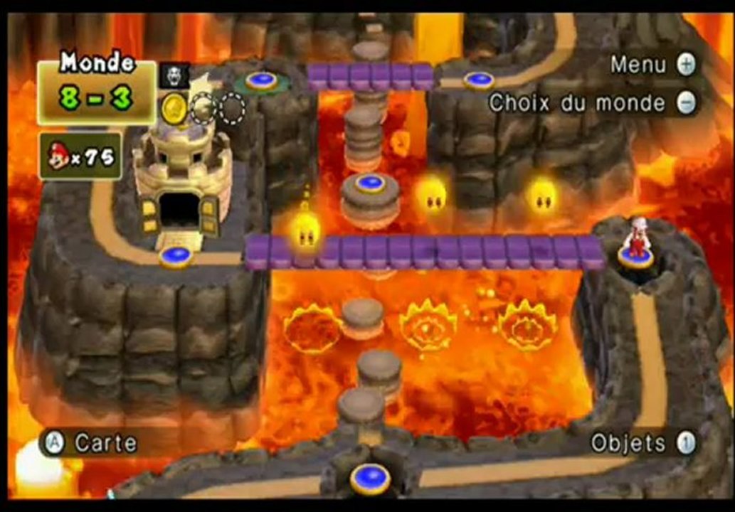 défi n°2-new super mario bros wii-"l'épopée" des pièces étoiles (5/10)