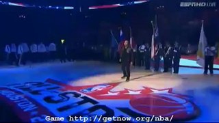 HD John Legend National Anthem NBA All Stars Game 2013
