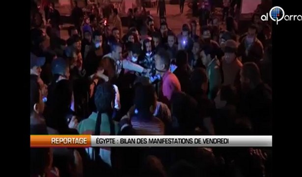 Egypte, Bilan des manifestations ce vendredi