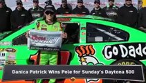 Danica Patrick Wins Pole for Daytona 500