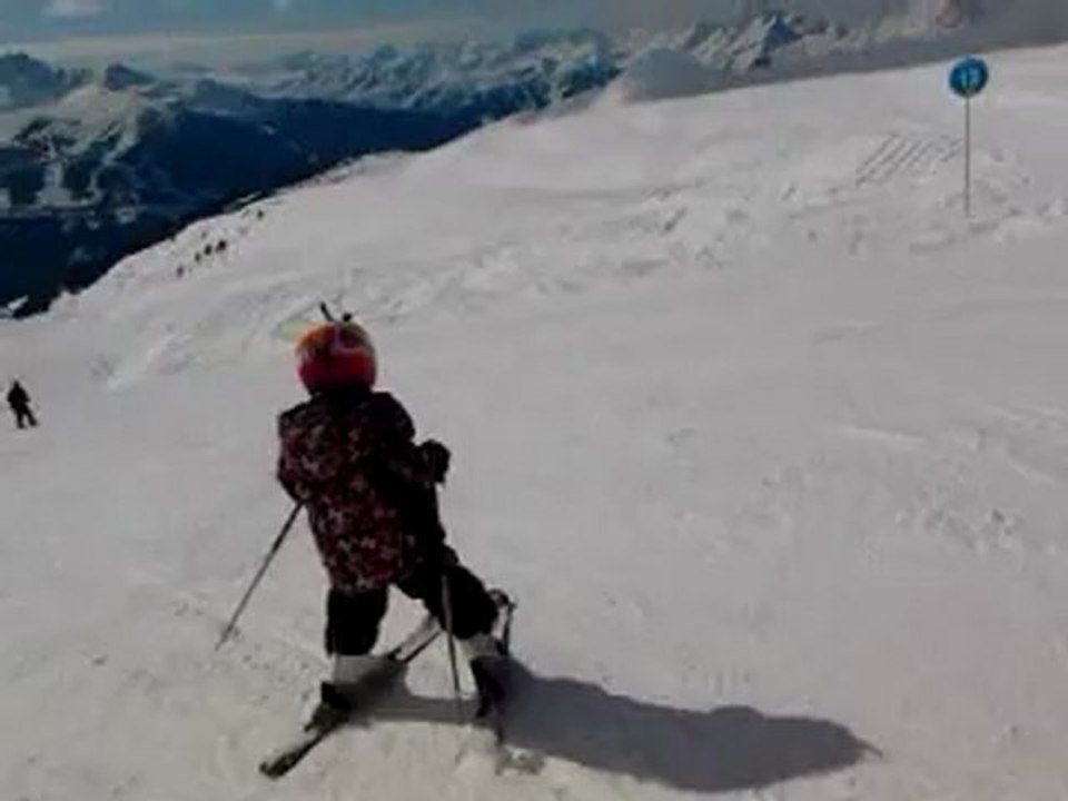Léa au ski (fév 2013)