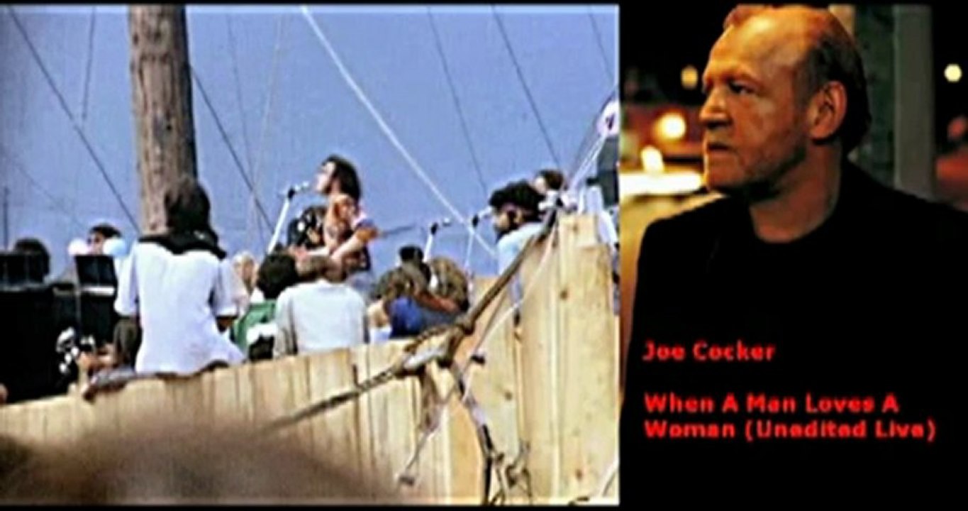 Joe Cocker   When A Man Loves A Woman (Unedited Live) sous-titré Français