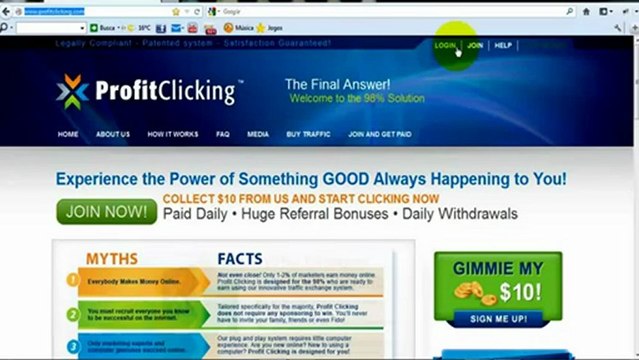 Profit Clicking simple daily work to make money