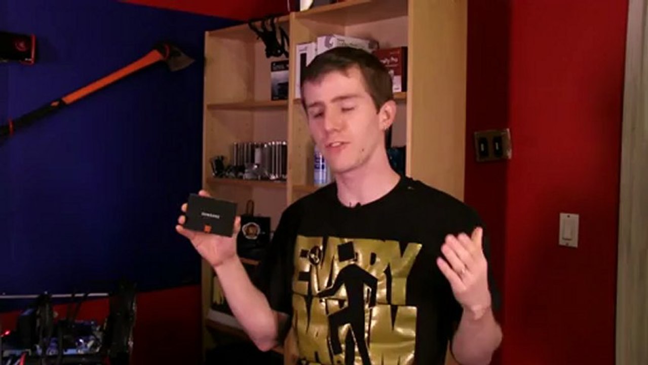 Samsung 840 TLC SSD Unboxing & First Look Linus Tech Tips