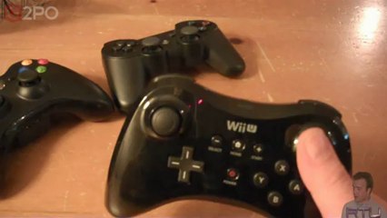 Battle of The Gamepads: Wii U Pro Vs. Xbox 360 Vs. PS3