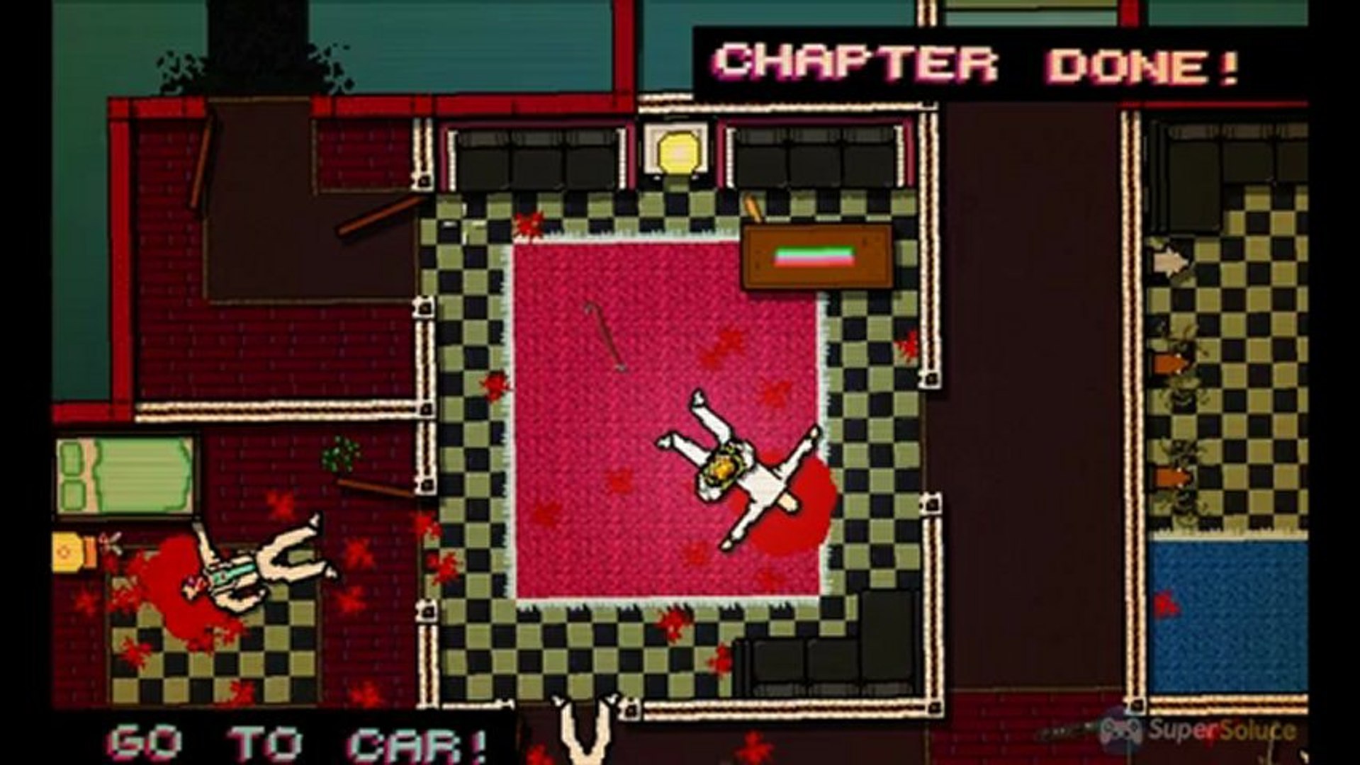 ⁣Soluce Hotline Miami: Comment débloquer le masque d'alligator