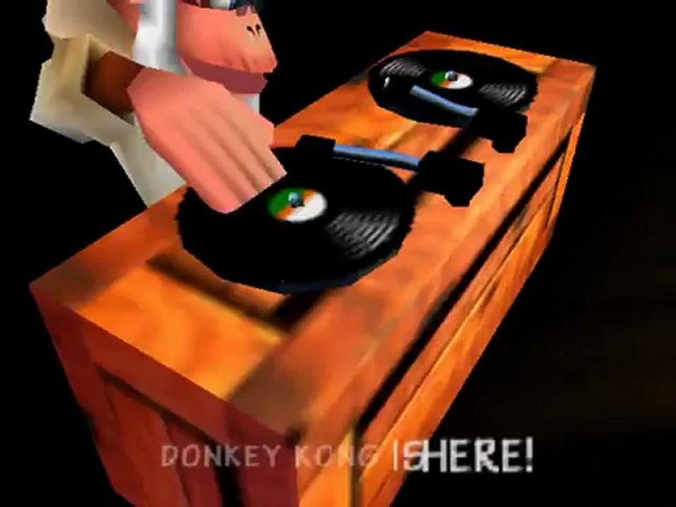 Donkey Kong 64 : introduction rap