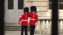 Queen's guards go mad at Buckingham Palace