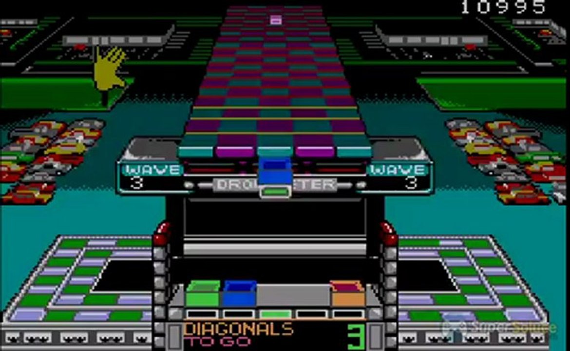 Klax : Des blocs et des couleurs