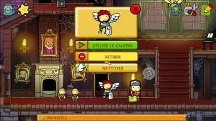 Soluce Scribblenauts Unlimited : Manoir Grave - Fragment n°3