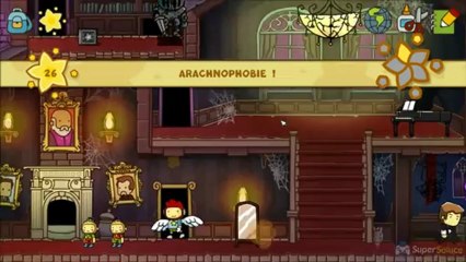 Soluce Scribblenauts Unlimited : Manoir Grave - Fragment n°2